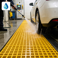 Grille en PRV 38mm 50mm pour lavage de voitures