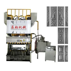 Fabricación de 2400 prensa hidráulica de 4 postes de fácil operación de 3000 toneladas para panel de puerta