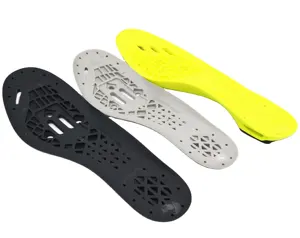 Pièces de chaussures en plastique de marque OEM, moulage par injection de plastique pour chaussures de cyclisme, semelle extérieure en nylon pour vélo