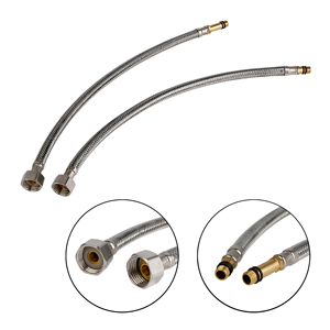 سلك مرن من النايلون الأسود المختلط بالألومنيوم مضفر من أجل السباكة ، خرطوم مدخل - Product Image 1