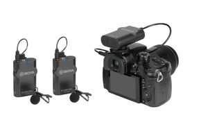Micrófono Inalámbrico Dual de Solapa <span class=keywords><strong>BOYA</strong></span> BY-WM4 PRO-K2 de 2.4G para Smartphone, Cámara, Entrevistas, Grabación y Vlogging - Product Image 4