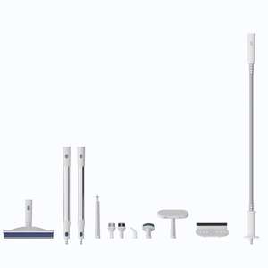 Vadrouille à <span class=keywords><strong>vapeur</strong></span> multifonction 8 en 1 Aspirateur à <span class=keywords><strong>vapeur</strong></span> portable Tubes en aluminium Aspirateur à main sans fil à forte aspiration - Product Image 2