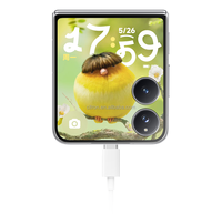 Teléfono Mix Flip 2 2025 en Oferta, Snapdragon 8 Elite, Pantalla AMOLED de 6.86 Pulgadas y 1.5K a 120Hz, Batería de 5165mAh, Cargador de 67W, Teclado Qwerty en Inglés