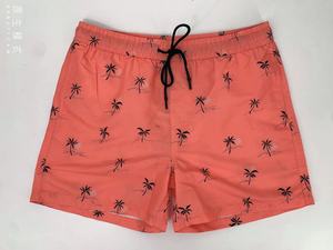 Chu Fei Ya 2024 <span class=keywords><strong>Miami</strong></span> Beach Shorts 90% Poliéster 10% Spandex Tela Hombres Pantalones cortos de <span class=keywords><strong>playa</strong></span> Tecnología de impresión digital Estilo Florida - Product Image 6