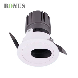 Commerciale <span class=keywords><strong>LED</strong></span> Dimming Showroom MR16 10w COB Spot Down Light incasso nero faretto - Product Image 6