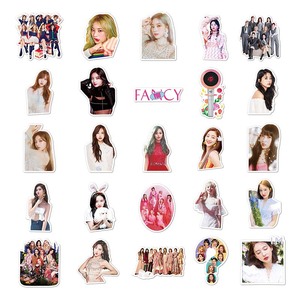 Paquete de 50 Pegatinas Decorativas de Estrellas de Alta Calidad Venta Directa de Fábrica del <span class=keywords><strong>Grupo</strong></span> Coreano de K-Pop Twice - Product Image 3