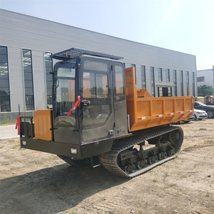 Nouveau mini-dumper à chenilles 2 roues motrices, véhicule de transport lourd avec direction à gauche pour projets de construction à petite échelle - Product Image 4