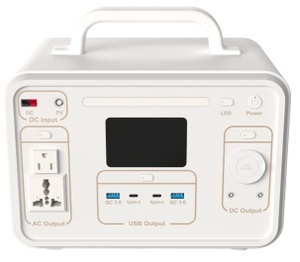 Batería de Iones de Litio, Sistema de Almacenamiento de Energía Pequeño para Exteriores, Estación de Energía Portátil de 700W - Product Image 3