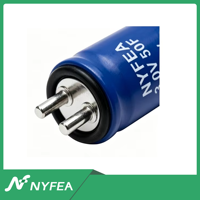 Kapasitor Super 2.7V 10F untuk Peralatan Elektronik Smart Meter Kapasitansi Besar ESR Rendah Baterai Supercapacitor