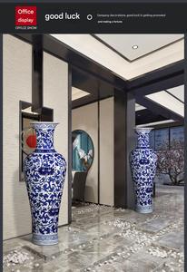 Jingdezhen vẽ tay màu xanh và trắng Sứ Bình chan <span class=keywords><strong>ZHI</strong></span> <span class=keywords><strong>Lian</strong></span> Mô hình cao tầng bình để bán - Product Image 4