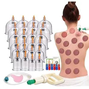 Cupping Therapie Sets Cupping Vacuümzuiging 24 Cups Sets Voor Massage Rugpijn Relief Chinese Cupping