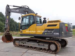 Excavatrice d'occasion Volvo220D du Japon, grande taille, modèles EC220D, 210B, 140B en vente - Product Image 4