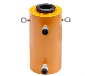 Vérin hydraulique à double effet à cylindre creux 30 tonnes, course de 7 pouces, tige de 3,5 pouces, alésage de 90 mm, piston non magnétique DEELEAP - Product Image 4