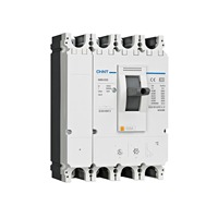 Disjoncteur à boîtier moulé Chint NM8N 16A à 1600A 1P 2P 3P 4P 690V AC MCCB CHNT pour distribution d'énergie industrielle
