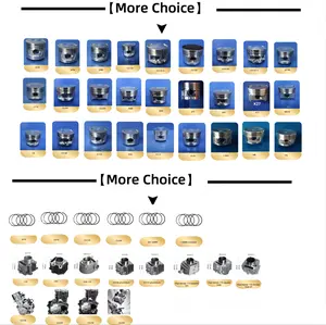 Phụ tùng xe máy động cơ xi lanh kit Piston Kit cho xe máy Kit Set xe máy psiton jh70 khối xi lanh cho Honda