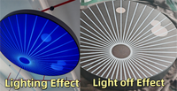 Lampes d'ambiance LED RGB modernes pour bars musicaux tendance, salles à manger, pubs créatifs, restaurants, KTV et décorations d'événements
