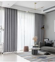 Rideau occultant jacquard à prix abordable pour la maison, fourni directement par l'usine