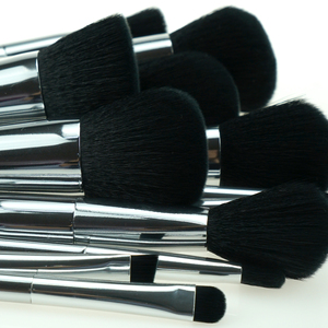 Haute Qualité Personnalisé En Gros <span class=keywords><strong>Plat</strong></span> <span class=keywords><strong>Kabuki</strong></span> Synthétique Haut de gamme Maquillage Pour Yeux Brosse Ensemble - Product Image 6