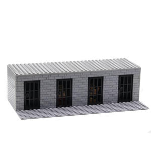 Mangez du poulet <span class=keywords><strong>jeu</strong></span> Street View <span class=keywords><strong>Jedi</strong></span> prison cellule armée militaire bloc de construction scène jouets - Product Image 1