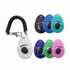 Clicker de Entrenamiento para Perros, Duradero, con Correa para la Muñeca, Fácil de Usar, Ligero, para Gatos, Cachorros y Aves - Product Image 1