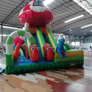 บ้านลมรูปเห็ด วัสดุ PVC เป็นมิตรกับสิ่งแวดล้อม รับน้ำหนักได้ 800 กก. รองรับ 12 คน สำหรับใช้งานเชิงพาณิชย์กลางแจ้ง - Product Image 1
