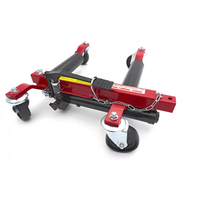 Cric de position mobile de chariot de voiture hydraulique avec pédale à cliquet de roue de pneu pour l'entretien de véhicule