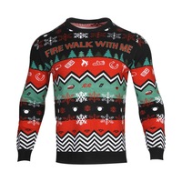 Nouveau Pull Jacquard Noël 2026 Tendance Mode Pull Tricoté pour Homme