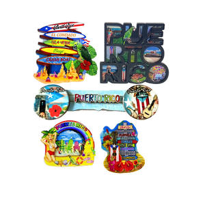 Souvenirs touristiques en bois MDF aimantés pour réfrigérateur en gros de Chine, souvenirs de sites emblématiques en gros, usine de Porto <span class=keywords><strong>Rico</strong></span> - Product Image 1