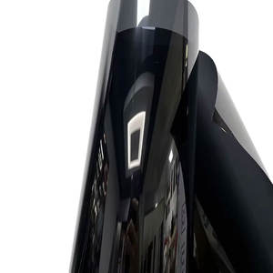 Vendita calda VLT 5% nero profondo 2mil protezione anti-UV 90% pellicola Nano adesivo sottile per finestrino auto - Product Image 2