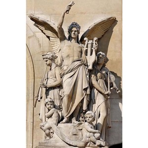 Đá Cẩm Thạch Cổ Hy Lạp Tượng Lớn Saint Michael Thiên Thần Nhà Thờ Điêu Khắc Để Bán - Product Image 4