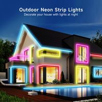 Neonawall Vente en gros Bande lumineuse LED néon RGB 24V personnalisée 5m DIY IP65 Étanche pour Chambre Gaming Décoration Intérieure Extérieure