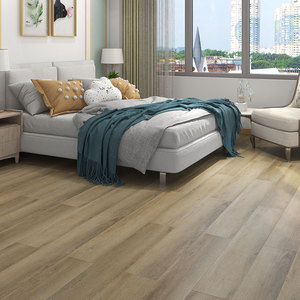 <span class=keywords><strong>Suelo</strong></span> <span class=keywords><strong>laminado</strong></span> barnizado de alto brillo de Roble gris de grado industrial para obras de construcción con los últimos métodos de instalación baratos - Product Image 5