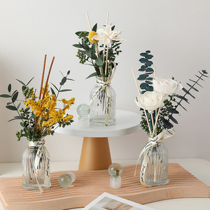 Huang Dadu Aromatherapy Floral Set Glass Diffuser 90 120 Days Duration Indoor Aromatic Decor - Product Image 2