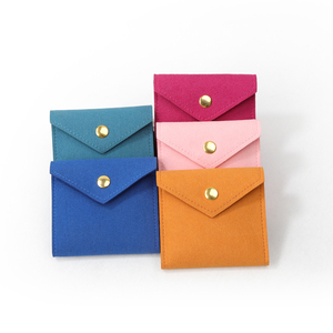 WEIMEI - Bolsa de Viaje Personalizada con Logotipo para Guardar Joyas, Mini Bolsa de Microfibra Portátil para Guardar Aretes y Collares - Product Image 4