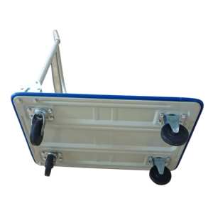 Carretilla de Plataforma Industrial de Acero y Plástico PH150 de 150 kg, con Ruedas de PVC de 4 Pulgadas, Plegable, para Carga y Almacenamiento, OEM - Product Image 5