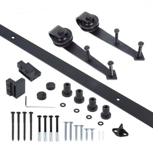 Rails <span class=keywords><strong>de</strong></span> <span class=keywords><strong>porte</strong></span> <span class=keywords><strong>de</strong></span> grange intérieure moderne <span class=keywords><strong>Porte</strong></span> <span class=keywords><strong>de</strong></span> <span class=keywords><strong>placard</strong></span> coulissante en acier inoxydable <span class=keywords><strong>pour</strong></span> salle <span class=keywords><strong>de</strong></span> bain - Product Image 5