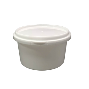 Recipientes redondos desechables de plástico PP con tapas para comida para llevar, preparación de comidas, salsas y postres de Hacamy - Product Image 3