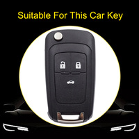 Innofit CED1 Fournisseur professionnel Housse de clé de voiture pliante en TPU pour Chevrolet Excelle Opel Bon prix Protection