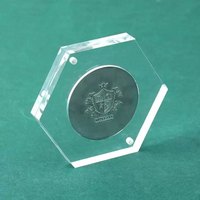 Personnalisé 8x8 Décoration Souvenirs Pièce Vitrine Transparent Plexiglas Préservé Acrylique Magnétique Pièce Collecte Boîte Titulaire