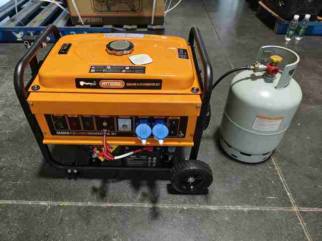 Factory Direct 2500W Dual-fuel Generators (gasoline, Natural Gas, LPG) for Backup Power, Contact Customer Service for Discount