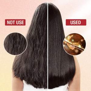 <span class=keywords><strong>Brosse</strong></span> sèche-cheveux bouclante 3 niveaux de chaleur pour des boucles naturelles longue durée, anti-frisottis, coiffage lisse - Product Image 2