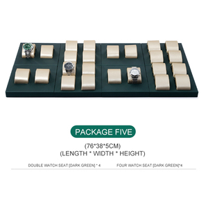 Thiết kế ban đầu nóng bán bán buôn đồng hồ hiển thị đứng màu xanh lá cây biểu tượng tùy chỉnh đồng hồ hiển thị đứng Bộ - Product Image 6