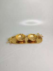 Ensemble de bougeoirs lot de 4 bougeoirs chauffe-plat floraux ensemble de bougeoirs décoration de la maison indienne bougeoirs chauffe-plat Diwali Pooja - Product Image 3