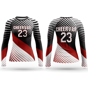 Alta qualità maglia pallavolo donna abbigliamento pallavolo traspirante manica lunga uniforme pallavolo - Product Image 6