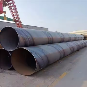Tuyau en acier soudé SSAW / tuyau en acier spiralé soudé à l'arc sous couche, tuyau en acier spiralé, diamètre extérieur 219,1 mm ~ 3620 mm - Product Image 3