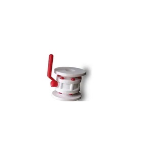 Válvula de Bola de PVC de Operación Manual, Conexión NPT, Sellado de PTFE, Resistente a 200 PSI, Puerto de 2 Pulgadas, OEM/ODM - Product Image 1