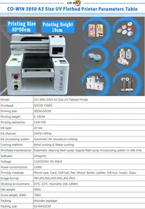 Máquina de impressão uv de tamanho a3, alta velocidade, venda quente, modelo mais barato, a3, tamanho, impressora de caixa de telefone com tx8000, cabeçote de impressão