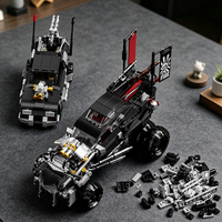 12GO 95005 Racer MOC Building Blocks Desert Battle Vehicle MOC Bricks Model DIY Construction Toy for Hobby Collectors Gift