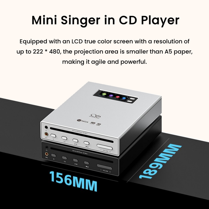 SHANLING EC Mini Portable CD Player All-in-one CD Display Machine With ...