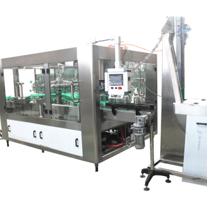 เครื่องบรรจุน้ำผลไม้อัตโนมัติสายการผลิตที่สมบูรณ์สำหรับน้ำมะนาวแอปเปิ้ลส้มมะม่วงธรรมชาติปริมาณ500มล. - Product Image 1